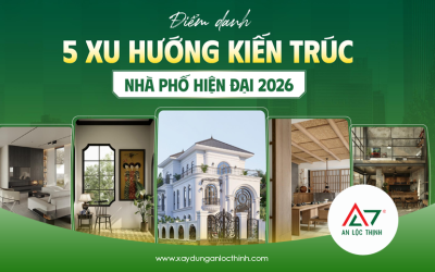 Điểm danh 5 xu hướng kiến trúc hiện đại dẫn đầu 2026