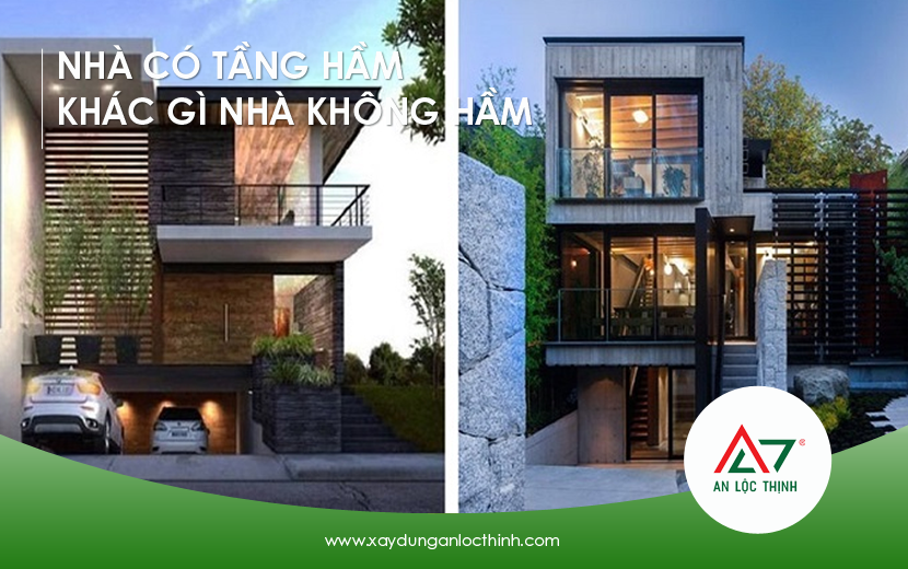 Phân Tích Móng Nhà Có Tầng Hầm Khác Gì Nhà Không Hầm?