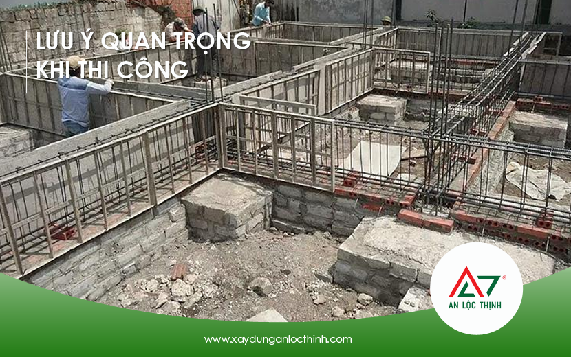 Những lưu ý quan trọng khi bắt đầu thi công